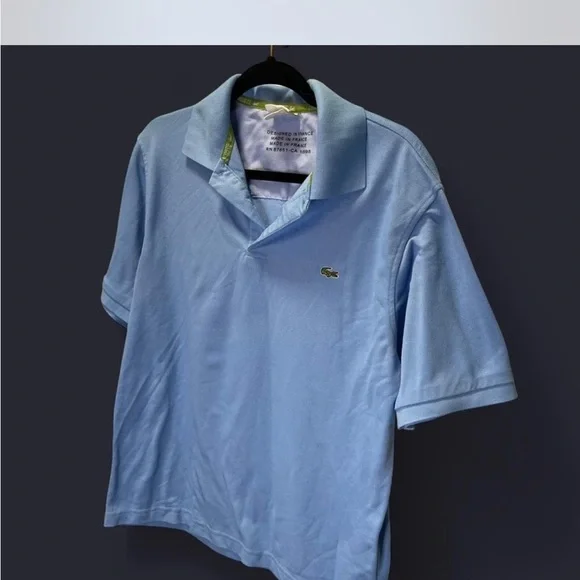 Lacoste Men's Light Blue Polo Shirt - Picture 4 of 6